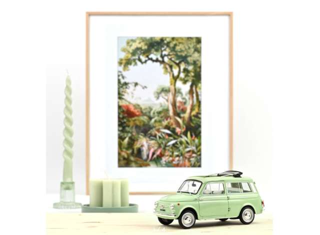 1963 Fiat 500 Giardiniera, oasis green/Norev 1/18ミニカー 200台限定