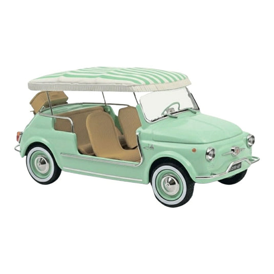 【予約】2026年発売予定 Fiatフィアット 500 Jolly 1965 ライトグリーン / Norev 1/18 ミニカー