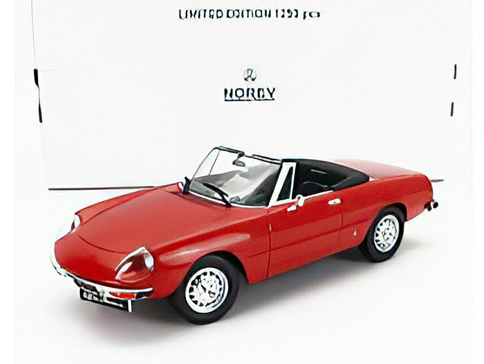 【予約】ALFA ROMEO  DUETTO 2000 SPIDER 1978  RED/Norev 1/18ミニカー