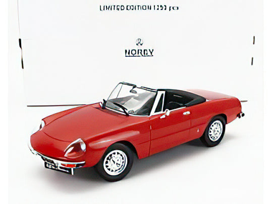 【予約】ALFA ROMEO  DUETTO 2000 SPIDER 1978  RED/Norev 1/18ミニカー
