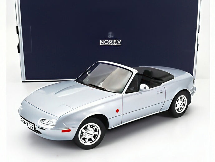 MAZDA MX-5 スパイダー 1989 シルバー/ Norev 1/18 ミニカー