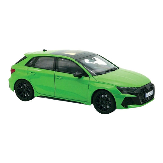 【予約】2026年発売予定 Audiアウディ RS3 スポーツバック 2025 グリーン / Norev 1/18 ミニカー