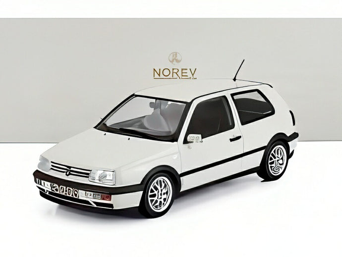 VOLKSWAGEN GOLF III GTi 1996 ホワイト/ Norev 1/18 ミニカー