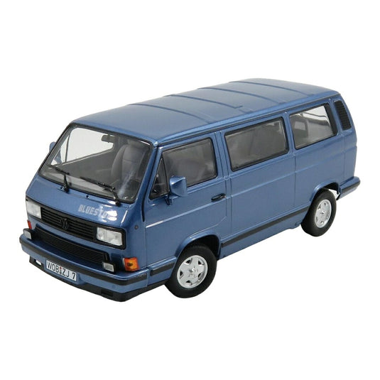 VWフォルクスワーゲン T3 マルチバン ミニバス BLUE STAR 1992 ライトブルーメタリック 1200台限定 / Norev 1/18 ミニカー