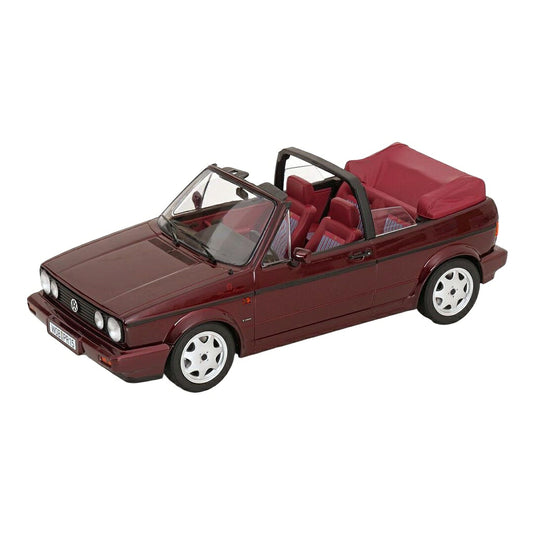 VW Golf 1 Cabrio Etienne Aigner 1990 ダークレッドメタリック 750台限定 / Norev 1/18 ミニカー