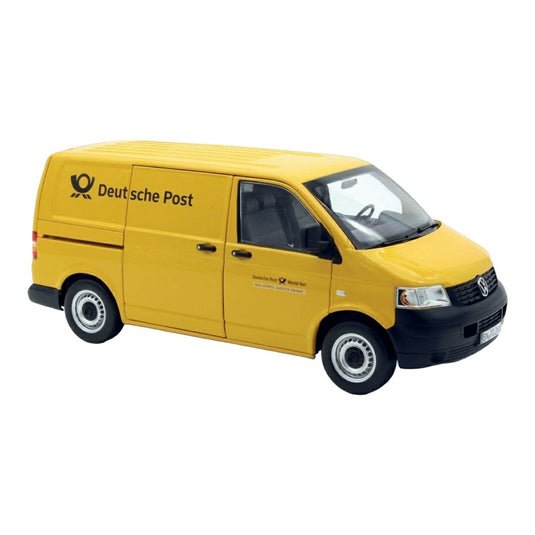 【予約】2026年発売予定 VWフォルクスワーゲン T5 バン トランスポーター Deutsche Post 2003 イエロー / Norev 1/18 ミニカー