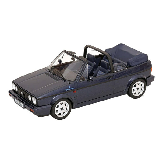 VWフォルクスワーゲン Golfゴルフ 1 Cabrioカブリオレ Etienne Aignerエティエンヌアイナー 1990 ダークブルーメタリック 限定750台 / Norev 1/18 ミニカー