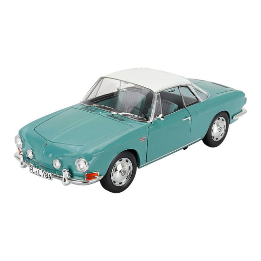 Volkswagenフォルクスワーゲン Karmann Ghiaカルマンギア Type 34タイプ34 Coupeクーペ 1961 Pacific Greenパシフィッ 1000台限定 / Norev 1/18 ミニカー