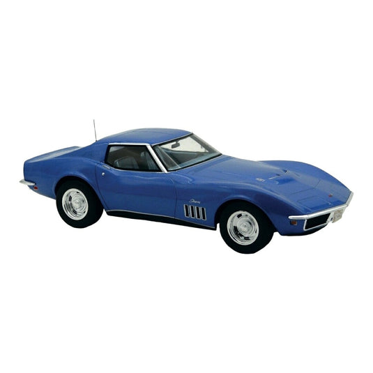 【予約】2026年発売予定 Chevroletシボレー Corvetteコルベット クーペ 1969 ブルー / Norev 1/18 ミニカー