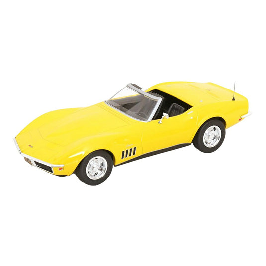 シボレー コルベット コンバーチブル 1969 イエロー / Norev 1/18 ミニカー