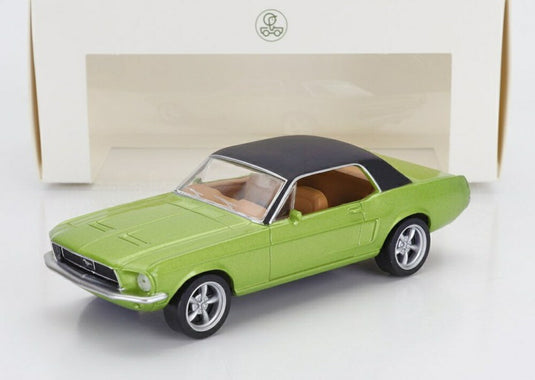FORD USA マスタング クーペ 1968 グリーン ブラック/ Norev 1/43 ミニカー