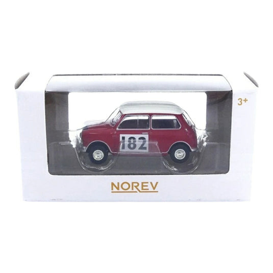 ミニ クーパー S 1964 #182 レッド / Norev 1/54 ミニカー