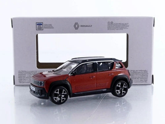 ルノー 4 E-Tech エレクトリック 2025 レッド / Norev 1/64 ミニカー