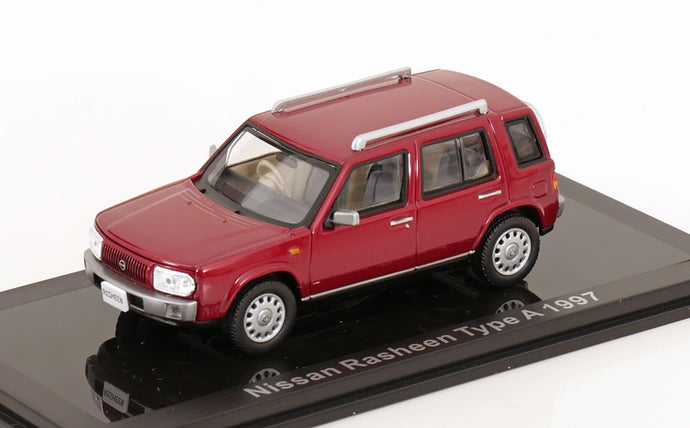 日産 ラシーン タイプA 1997 レッドメタリック/ Norev 1/43 ミニカー