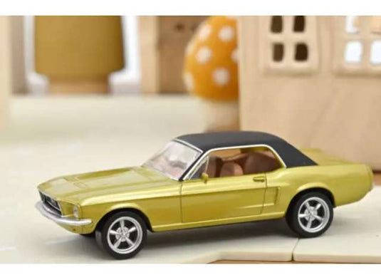 1968 フォード マスタング クーペ ジェットカー ゴールド 1968 Mustang / Norev 1/43 ミニカー