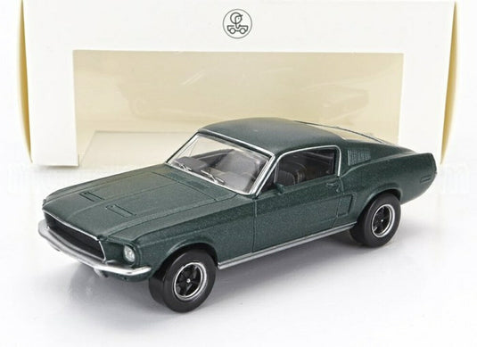 FORD USA マスタング GT ファストバック クーペ 1968 サテングリーンメタリック/ Norev 1/43 ミニカー