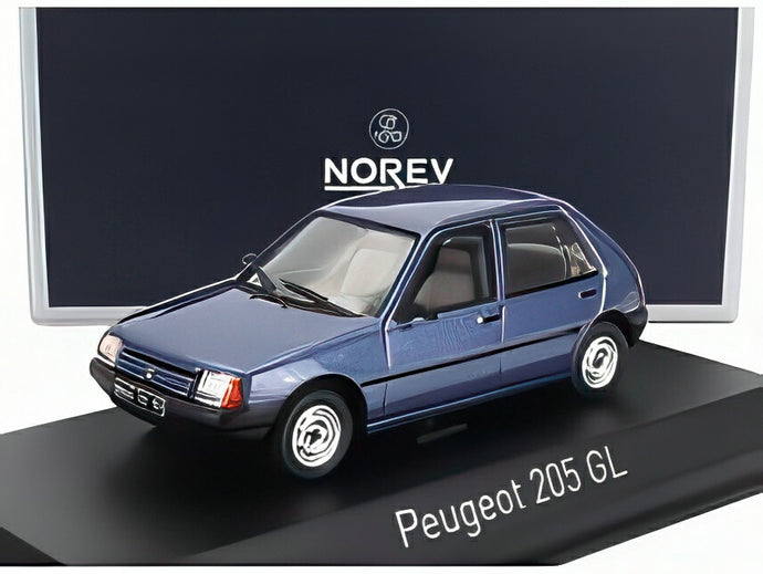 PEUGEOT 205 GL 1988 ミンブルー/ Norev 1/43 ミニカー