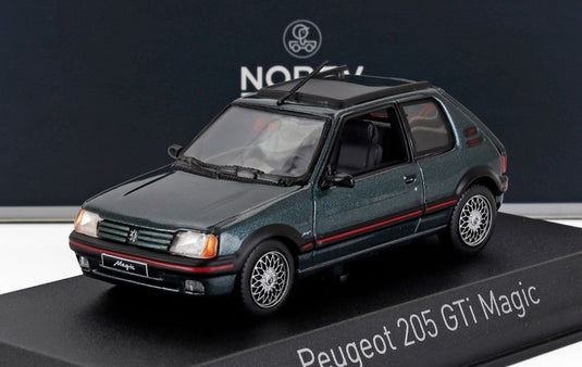 PEUGEOT 205 1 9 GTi MAGIC 1990 グリーン/ Norev 1/43 ミニカー