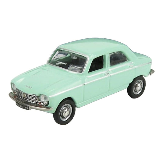 Peugeotプジョー 204 1966 ライトブルー / Norev 1/87 ミニカー