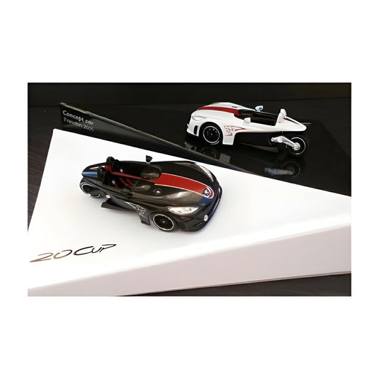 Peugeotプジョー 20 CUP コンセプトカー 2005 ブラック＆ホワイト 2台セット / Norev 1/43 ミニカー