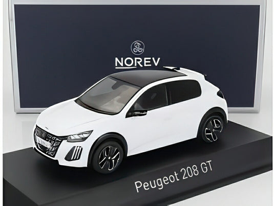 PEUGEOT 208 GT 2024 ホワイト/ Norev 1/43 ミニカー