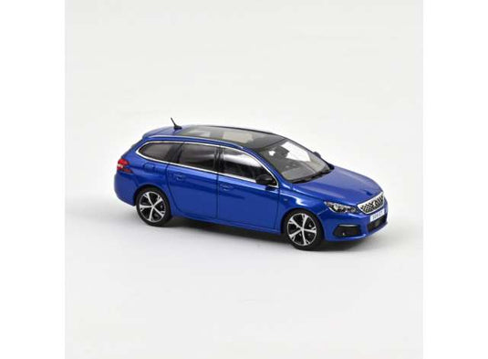 2020 Peugeot 308 SW GT ヴァーティゴブルー/Norev 1/43ミニカー