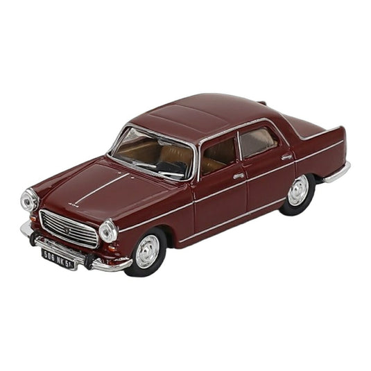 Peugeotプジョー 404 1968 Bordeauxボルドー / Norev 1/87 ミニカー