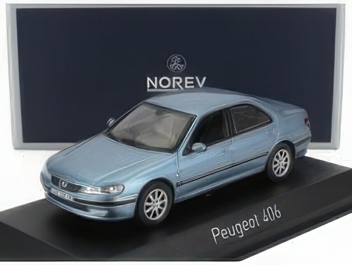 PEUGEOT 406 2002 ブルーメタリック/ Norev 1/43 ミニカー