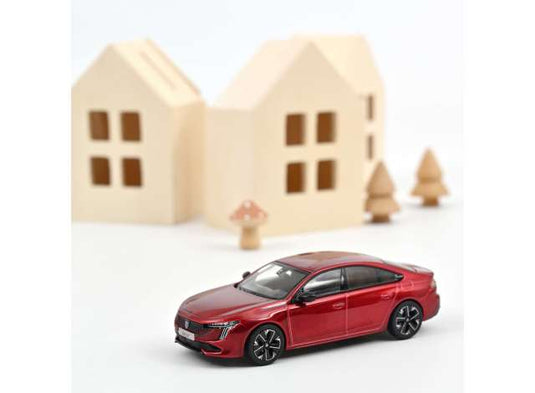 2023 Peugeot 508 GT ハイブリッド エリクサーレッド/Norev 1/43ミニカー