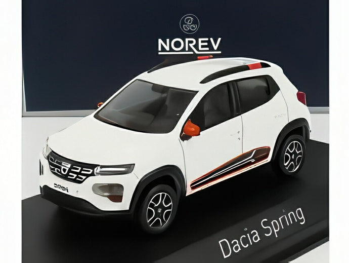 DACIA スプリング コンフォートプラス 2022 カオリンホワイト/ Norev 1/43 ミニカー