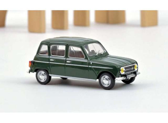 1974 Renault 4 ダークグリーン/Norev 1/43ミニカー