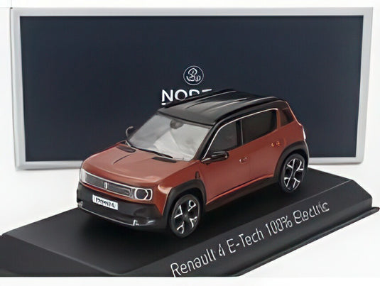 RENAULT R4 E-TECH 2025 カッパーメタリック/ Norev 1/43 ミニカー