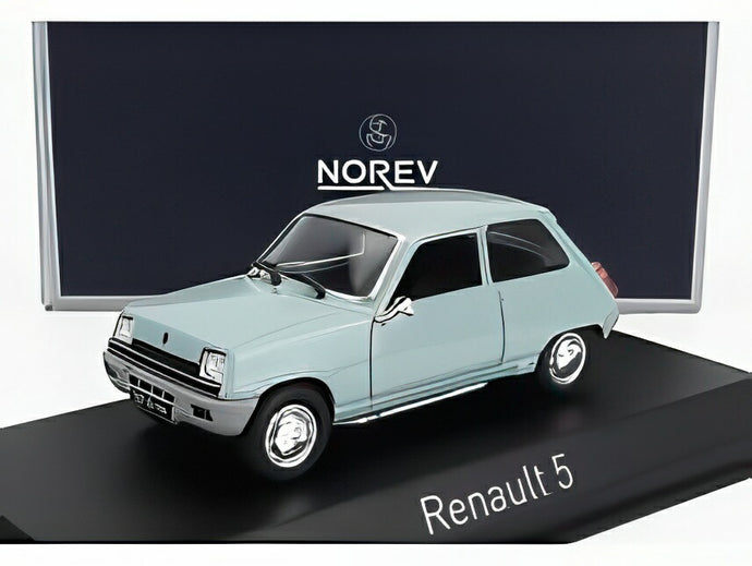 RENAULT R5 TL 1972 クリアブルー/ Norev 1/43 ミニカー