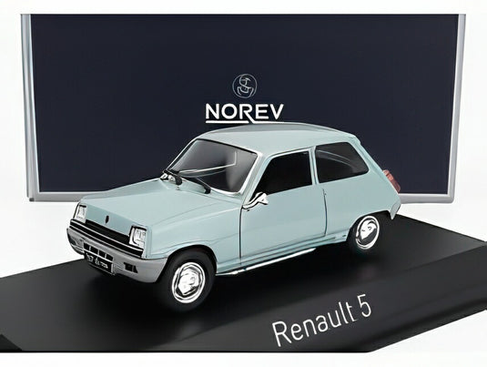 RENAULT R5 TL 1972 クリアブルー/ Norev 1/43 ミニカー