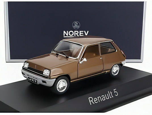 RENAULT R5 TL 1974 ブラウンメタリック/ Norev 1/43 ミニカー