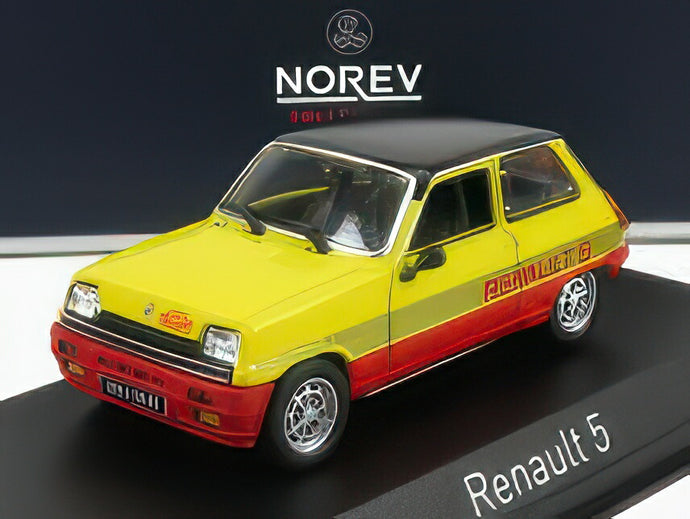 RENAULT R5 TS MONTECARLO 1978 YELLOW RED/NOREV 1/43ミニカー