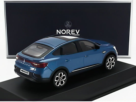 RENAULT アルカナ TECHNO 2022 ザンジバルブルー/ Norev 1/43 ミニカー