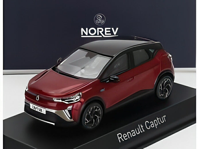 RENAULT キャプチャー ESPRIT ALPINE 2024 レッドブラック/ Norev 1/43 ミニカー