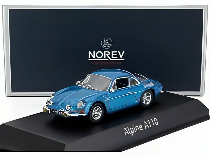 【予約】RENAULT ALPINE A110 1600S クーペ 1973 ブルーメタリック/ Norev 1/43 ミニカー