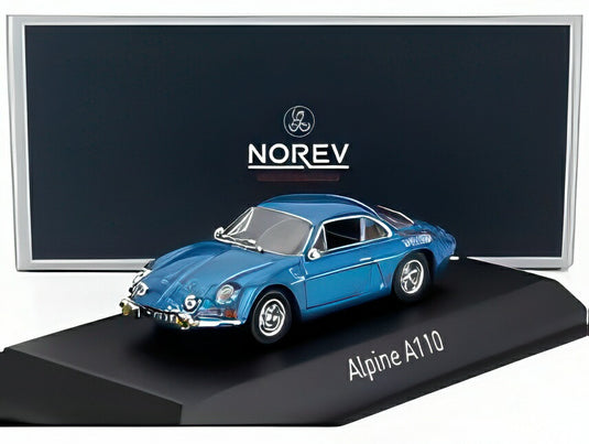 【予約】RENAULT ALPINE A110 1600S クーペ 1973 ブルーメタリック/ Norev 1/43 ミニカー