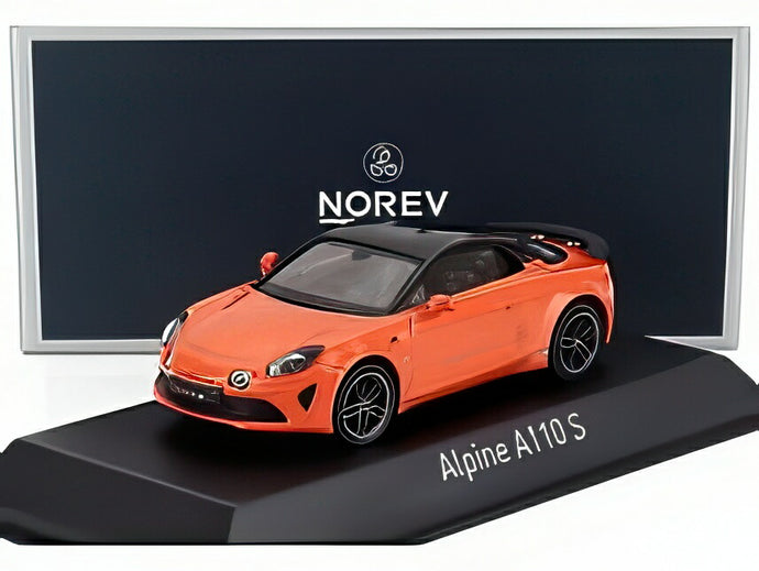 【予約】RENAULT ALPINE A110 S パックエアロ 2022 オレンジメタリック/ Norev 1/43 ミニカー