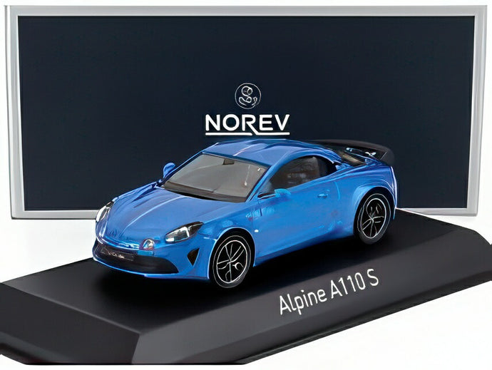 【予約】RENAULT A110 S パックエアロ クーペ 2023 ブルー/ Norev 1/43 ミニカー