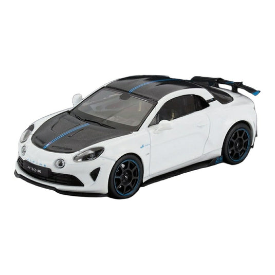 Renaultルノー Alpineアルピーヌ A110 R ルマン クーペ 2024 ホワイト ブラック / Norev 1/43 ミニカー
