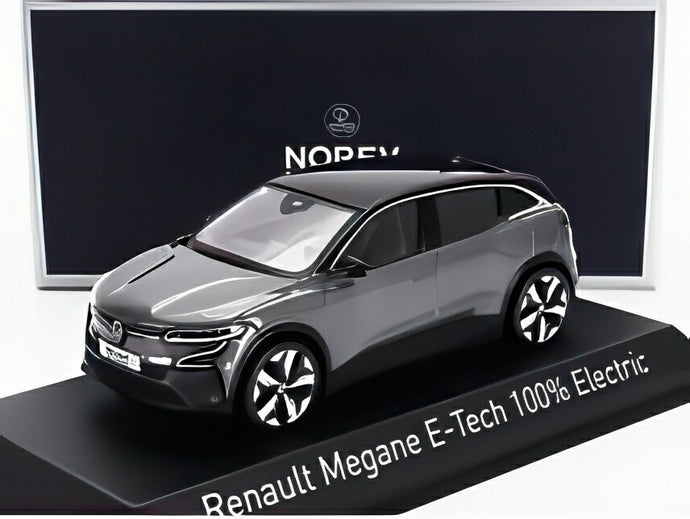 RENAULT メガーヌ E-TECH 100%エレクトリック 2022 グレーブラック/ Norev 1/43 ミニカー