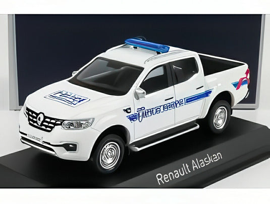 RENAULT アラスカン ピックアップ 市警察 2018 ホワイト/ Norev 1/43 ミニカー