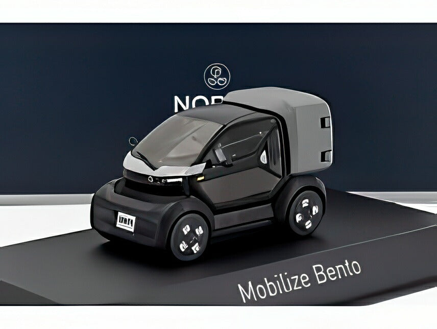 Modèle Réduit Voiture Mobilize Bento 2025 Galactic Grey - Norev 1/43 - Réf. 519921