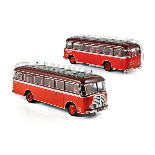 Panhard K173 1949 Les Choristes レッド/ブラウン / Norev 1/43 ミニカー