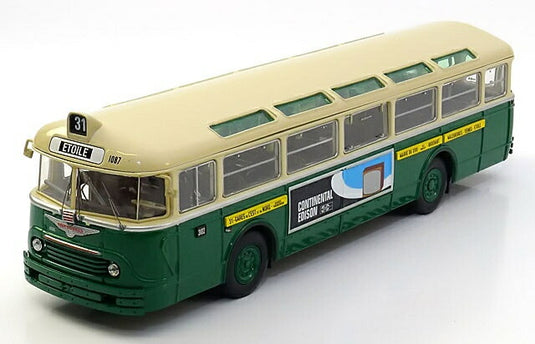 Chausson APU53 RATP 1953 グリーン クリーム / Norev 1/43 ミニカー