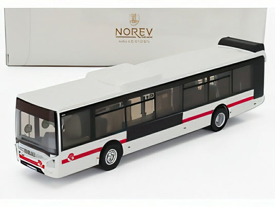 IVECO FIAT URBANWAY TCL C13 AUTOBUS 2013 ホワイトレッド/ Norev 1/87 ミニカー