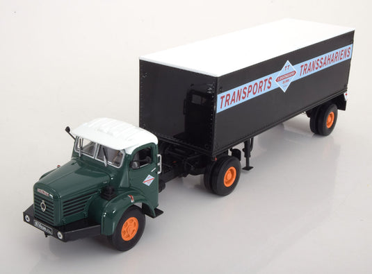 Berliet TLM 10 Transports Transsahariens グリーン ホワイト / Norev 1/43 ミニカー